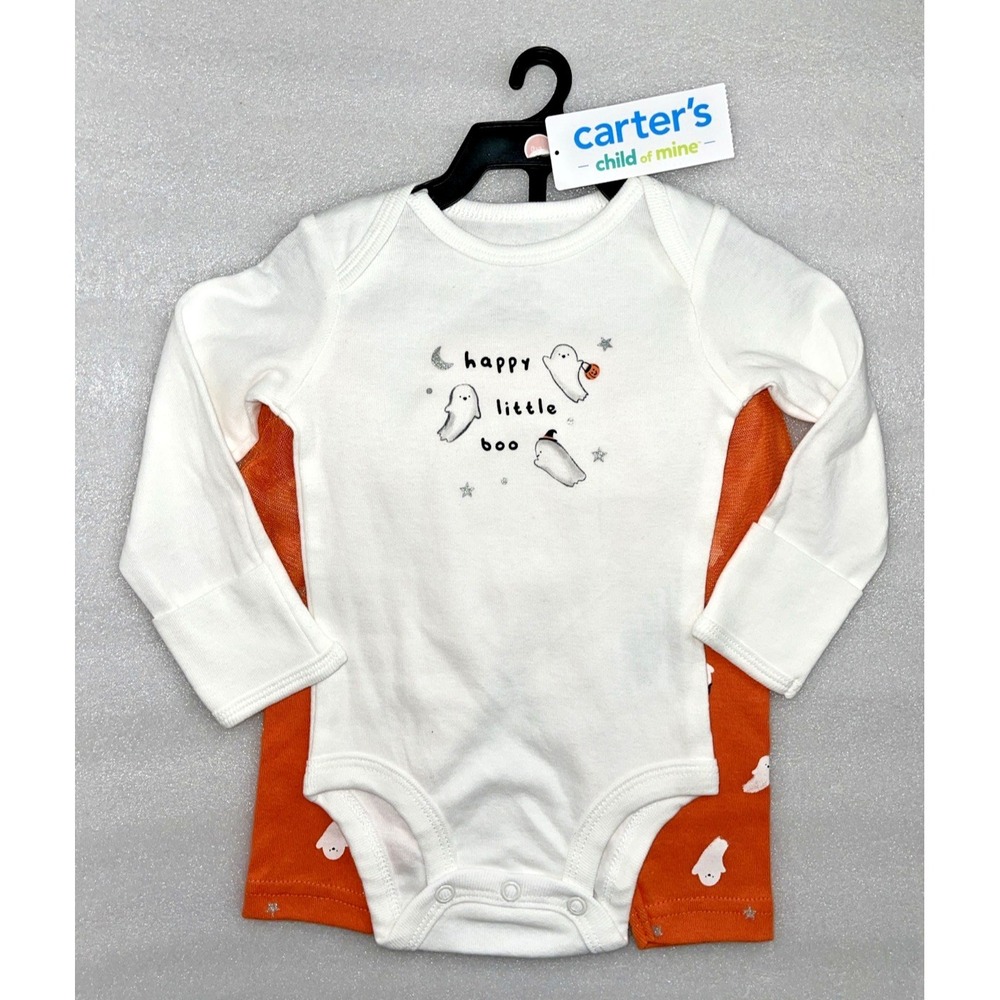Carter's Child of Mine Baby Girl Halloween Outfit 2-Piece Set Size 0-3 Month NEW - Picture 5 of 13